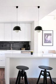 Lustra suspendata LED design modern MARISOL negru