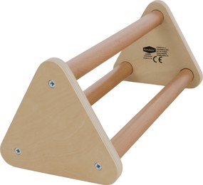 Montessori Triunghiul Pikler 3în1, natural/mix de culori, OPRIN