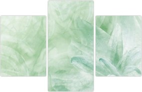 Tablou - Floare verde (90x60 cm)