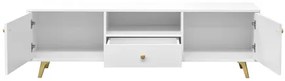 Set mobilier living Astradon II (Alb + auriu) . 1105943