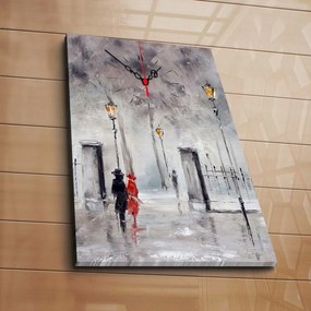Ceas de perete Abstract YYCS-1, 45 x 70 cm