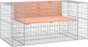 vidaXL Bancă de grădină, 143x71x65,5 cm, lemn masiv Douglas