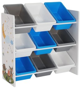 Organizator / raft pentru jucarii, multicolor / model, DARLING TIP 3
