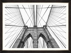 Tablou Framed Art Brooklyn Bridge Detail