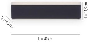 Aplică LED de exterior dimabilă ELSA 2xLED/9W/230V IP65 Paul Neuhaus 9484-13