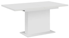 Masă de sufragerie extensibilă Bovata (alb) (pentru 6-8 persoane). 1097144