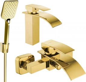 Mexen Aries Set cadă R62, auriu - 744803R62-50