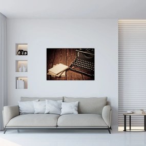 Tablou - Mașina de scris (90x60 cm)