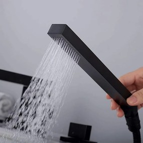 Baterie pentru cada Rea Glen Negru Black trei piese