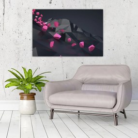 Tablou 3D abstracție (90x60 cm)