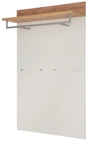 Panou de agățat diverse alb/în culoare naturală cu aspect de lemn de stejar Topix – Germania