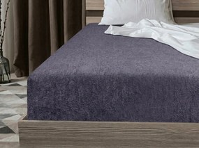 Cearsaf frote EXCLUSIVE albastru-gri 180 x 200 cm