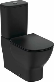 Vas wc pe pardoseala negru mat Ideal Standard Tesi Aquablade fara rezervor si capac