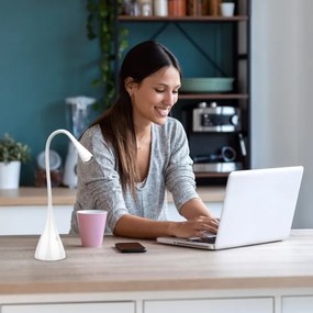 Lampă LED dimabilă de masă Rabalux 74205 JEFF LED/4W/230V 3000K alb