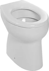 Vas wc stativ pentru copii, evacuare orizontala, alb, Jika Baby orizontala