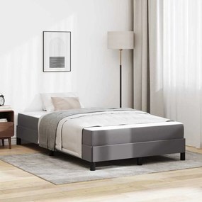 vidaXL Pat Altele Gri 120 x 200 cm Piele artificială