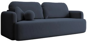Canapea trei locuri Linaki  (albastru + negru). 1099810