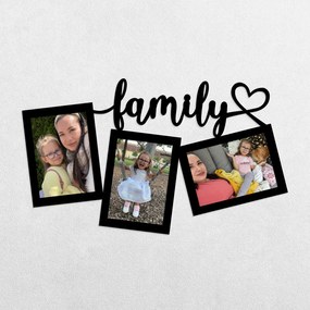 DUBLEZ | Ramă foto din lemn pentru perete - Family