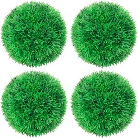 vidaXL Bile de arbuști cimișir artificiali, 4 buc., 12 cm