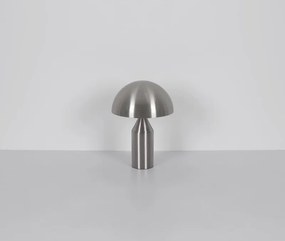 Veioza/Lampa de masa moderna ATOMA nickel