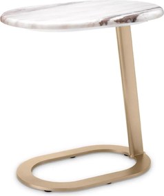 Masuta laterala design LUX cu blat din marmura Oyo