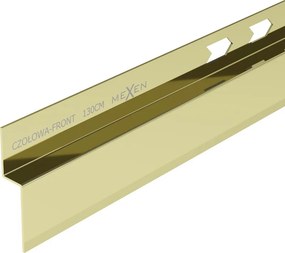 Mexen Line-B șină frontală pentru duș 130 cm, auriu - 185003130U