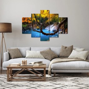 Tablou - Cascade din Asia (150x105 cm)