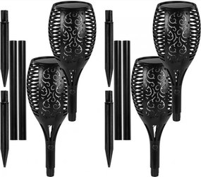 VOLTRONIC Set de lumini solare 33 LED, 4 buc