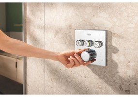 Grohe Precision Smartcontrol set de dus ascuns cu termostat da crom 34875000