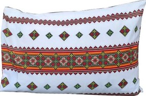Set 2 perne decorative Casa Gino®, dimensiuni 70X50 cm, pentru living, bucatarie si dormitor, bumbac 100%, Motive traditionale Clasic