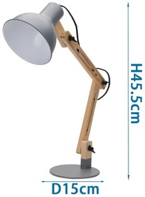 Lampă de masă Aigostar 1xE27/40W/230V