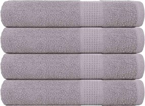 vidaXL Prosoape de saună, FROGN, 4 buc., gri, 80x200 cm, 360 g/m²