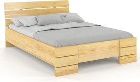 Pat lemn masiv Înalt TerraCraft Pin Personalizabil - 200x200cm