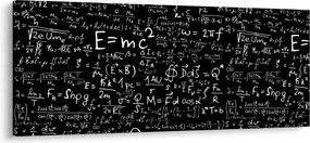 Tablou - Matematică (120x50 cm)