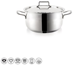 Oală cu capac Orion Anett, cu capac 1,9 l,