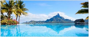 Tablou - Bora-Bora, Polinezia Franceză (120x50 cm)