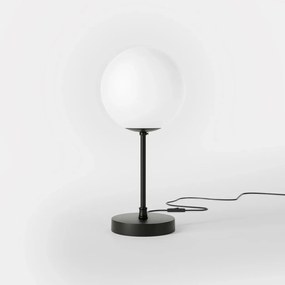 Lampa de masa din alama si sticla Musa