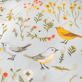 Fata de perna din microfibra SPRING BIRDS 45x45 cm, colorat