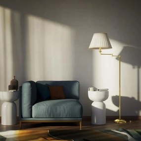 Lampadar din alama cu brat articulat Elegant