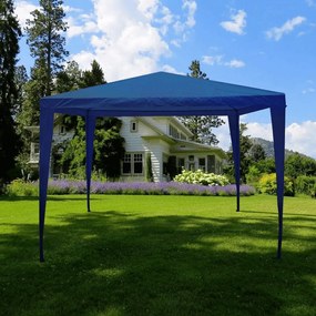 Pavilion grădină/foişor, albastru, 3x3 m, GOTAN