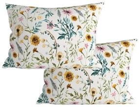 Set 2 huse decorative pentru perna MEADOW CHARM 70x90 cm, colorata