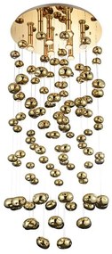 Lustra XL moderna design deosebit 60cm Luvia auriu ZZ AZ3073