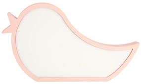 Lampă de birou pentru copii BIRD LED/12W/230V roz