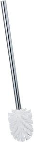 Perie de toaleta Amaro argintie 6,8/7,5/39 cm