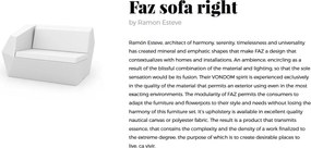 Canapea modulara FAZ Modul dreapta