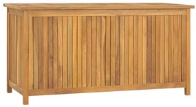 vidaXL Cutie de grădină, 114x50x58 cm, lemn masiv de tec
