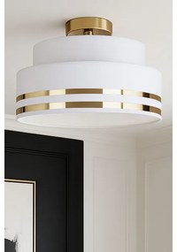 Plafonieră TAMI 1xE27/60W/230V crem/auriu