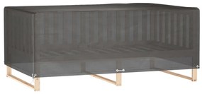 319297 vidaXL Husă pentru mobilier grădină, 12 ocheți, 227x152x65 cm pătrat