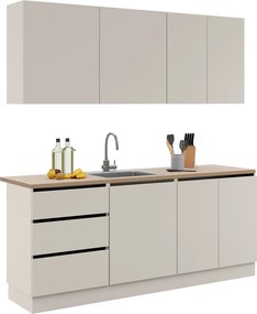 Mobilier de bucătărie, 2 m, caşmir, ASTI