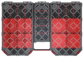 Organizator servieta 57,7 x 39 x 6 cm, combinatie, negru
